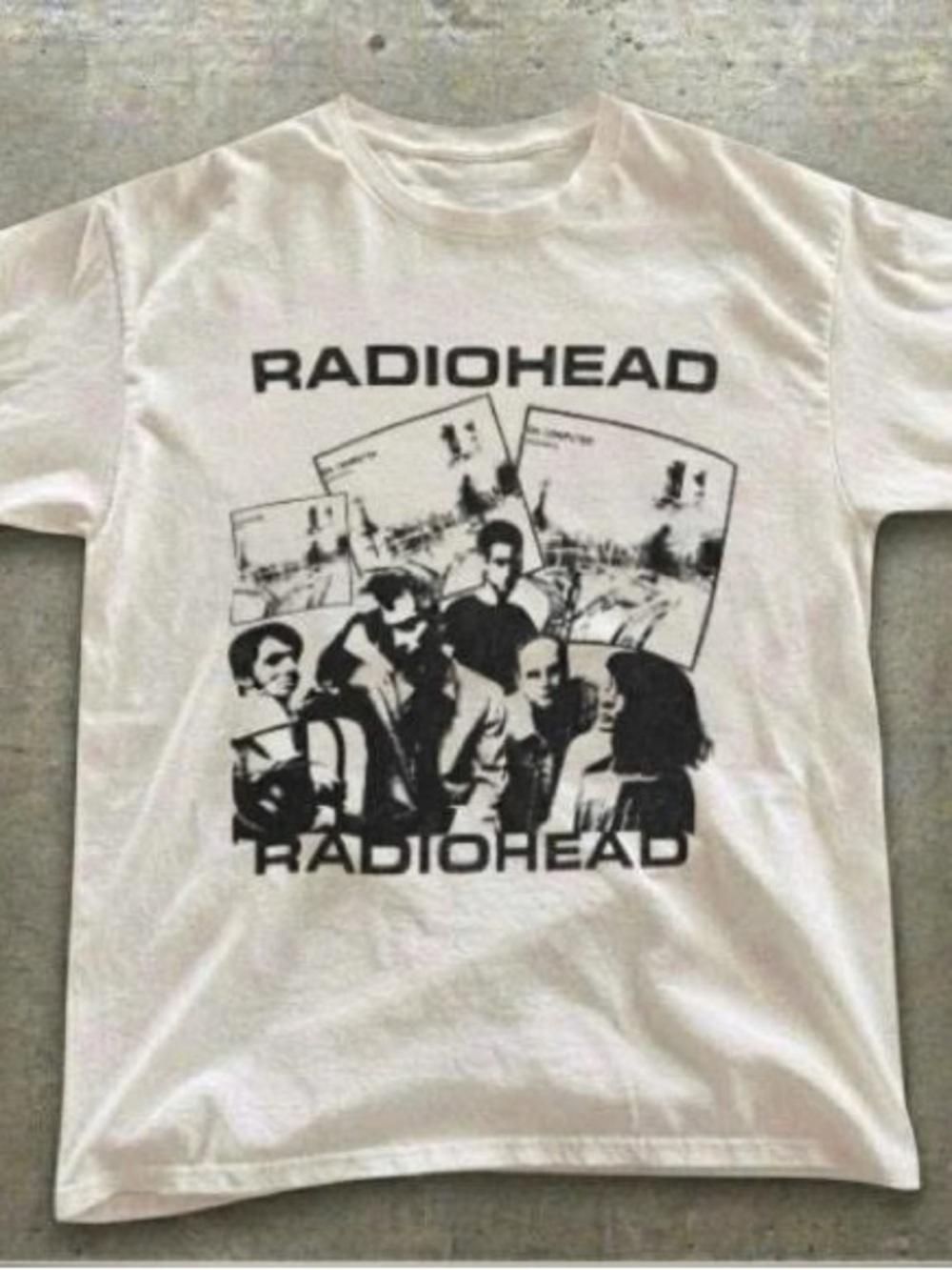 Graphic Tee - White/Black Men’s Shirt